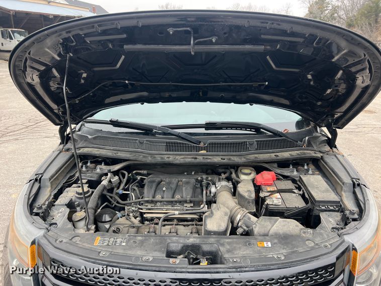 image for item JU9742 2014 Ford Explorer Police Interceptor  SUV