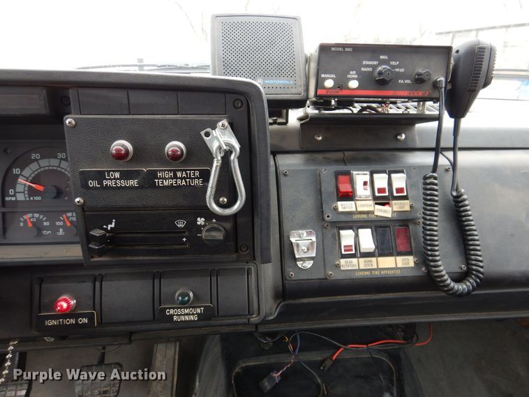 image for item KW9566 1992 Chevrolet Kodiak C5500  pumper fire truck