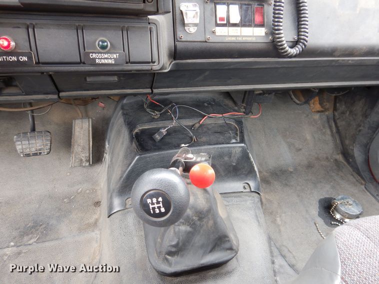 image for item KW9566 1992 Chevrolet Kodiak C5500  pumper fire truck