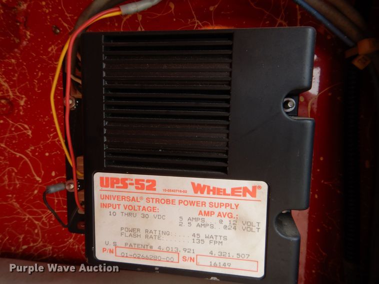 image for item KW9566 1992 Chevrolet Kodiak C5500  pumper fire truck