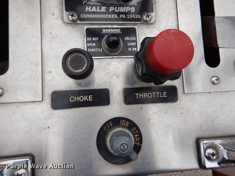 image for item KW9566 1992 Chevrolet Kodiak C5500  pumper fire truck