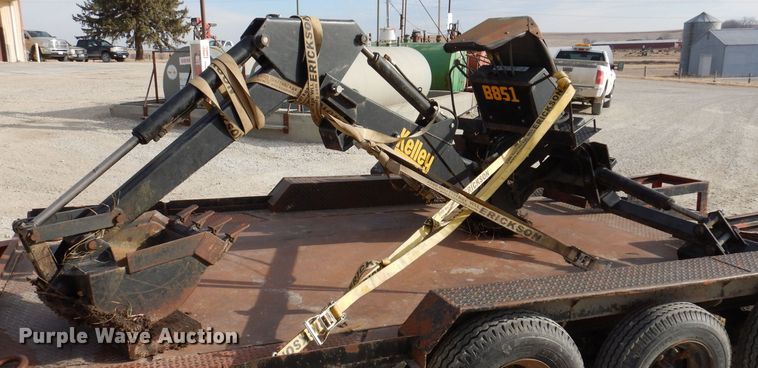 image for item KW9584 Kelley B851  backhoe attachment