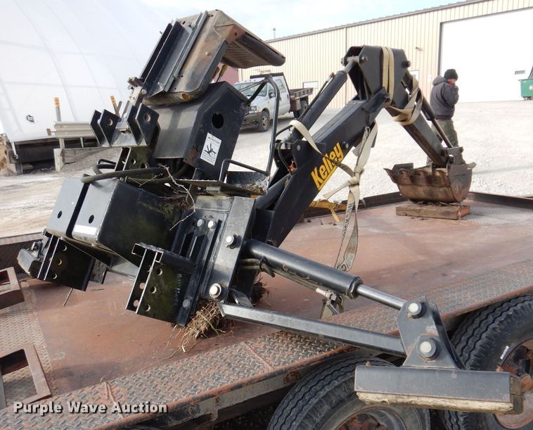image for item KW9584 Kelley B851  backhoe attachment
