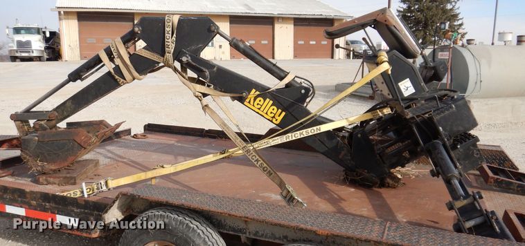 image for item KW9584 Kelley B851  backhoe attachment