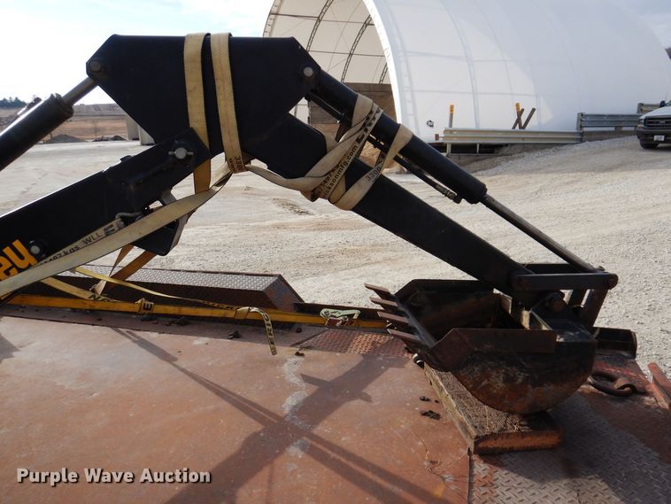 image for item KW9584 Kelley B851  backhoe attachment