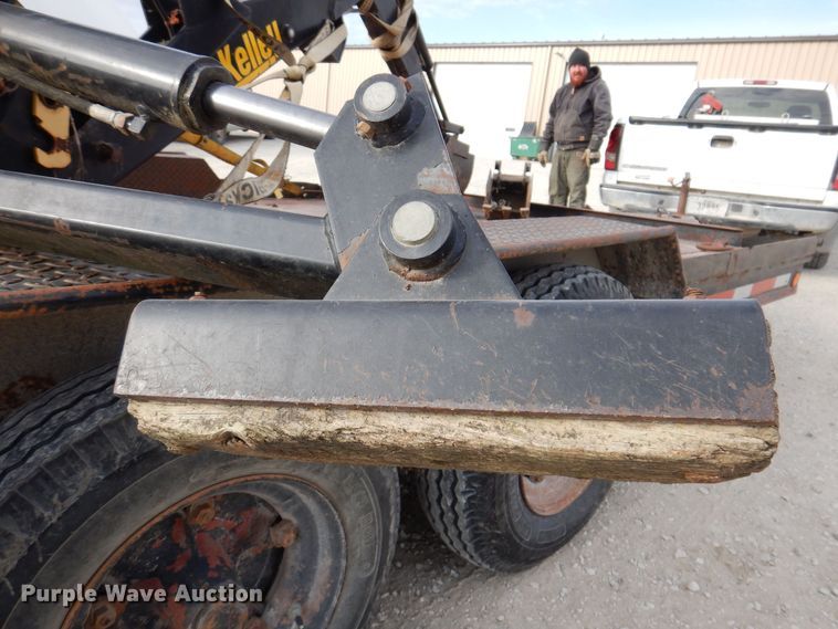 image for item KW9584 Kelley B851  backhoe attachment