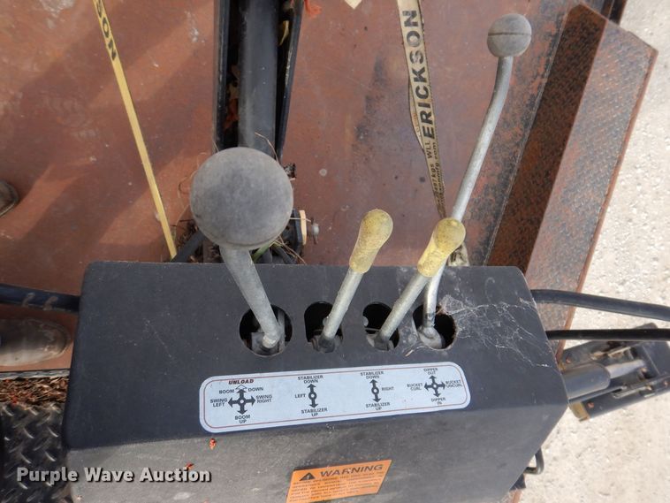 image for item KW9584 Kelley B851  backhoe attachment