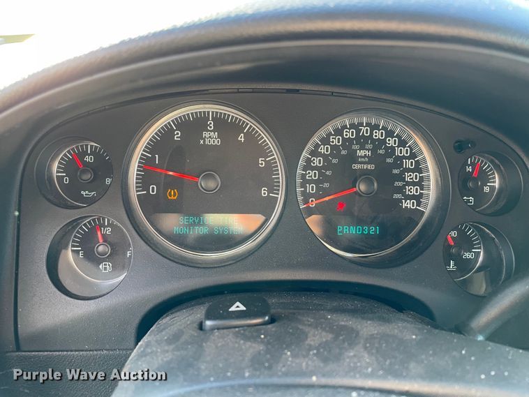 image for item MI9657 2009 Chevrolet Tahoe Police  SUV