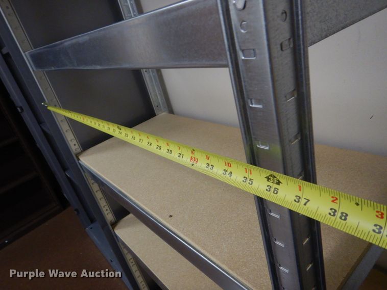 image for item MM9545 (4) metal shelves