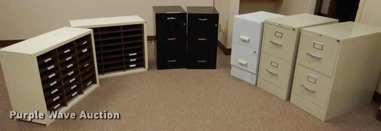image for item MM9555 (7) file cabinets