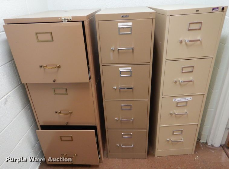 image for item MM9559 (3) file cabinets