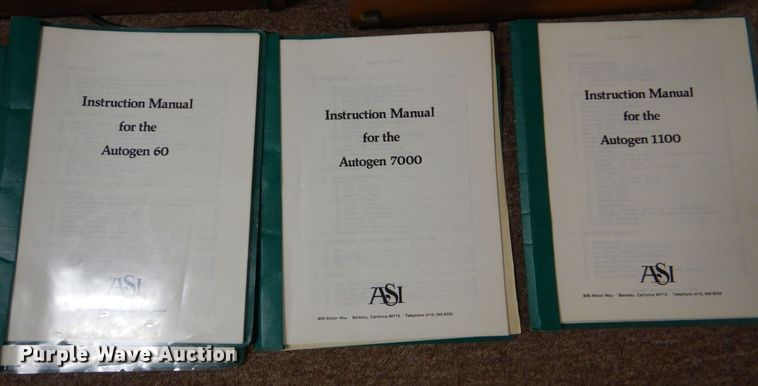 image for item MM9564 (3) Autogen myographs