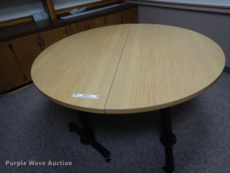 image for item MM9570 (2) half moon tables