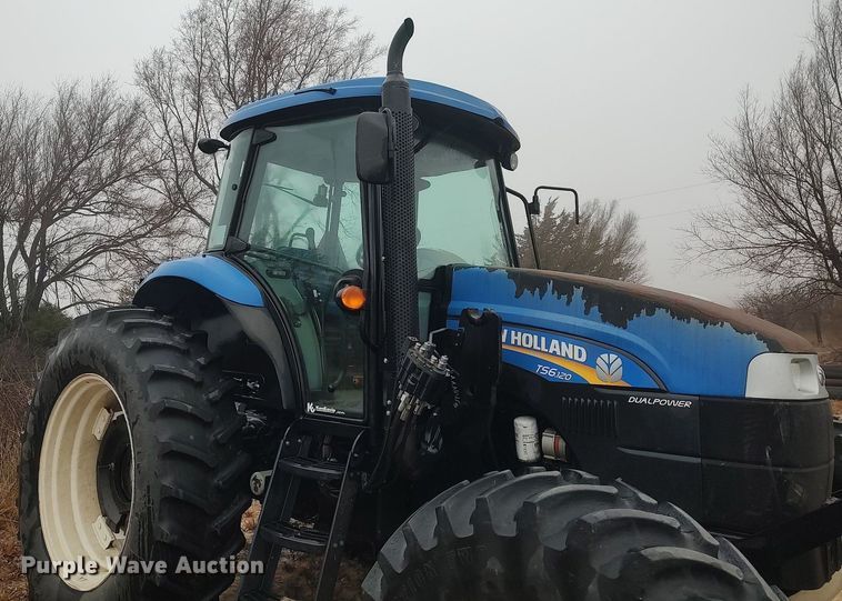 image for item MM9864 2014 New Holland TS6.120  MFWD tractor