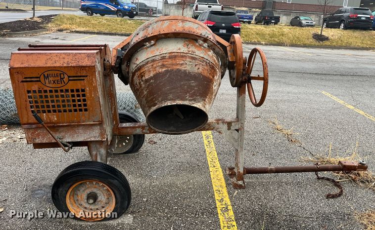 image for item MN9478 Muller  concrete mixer