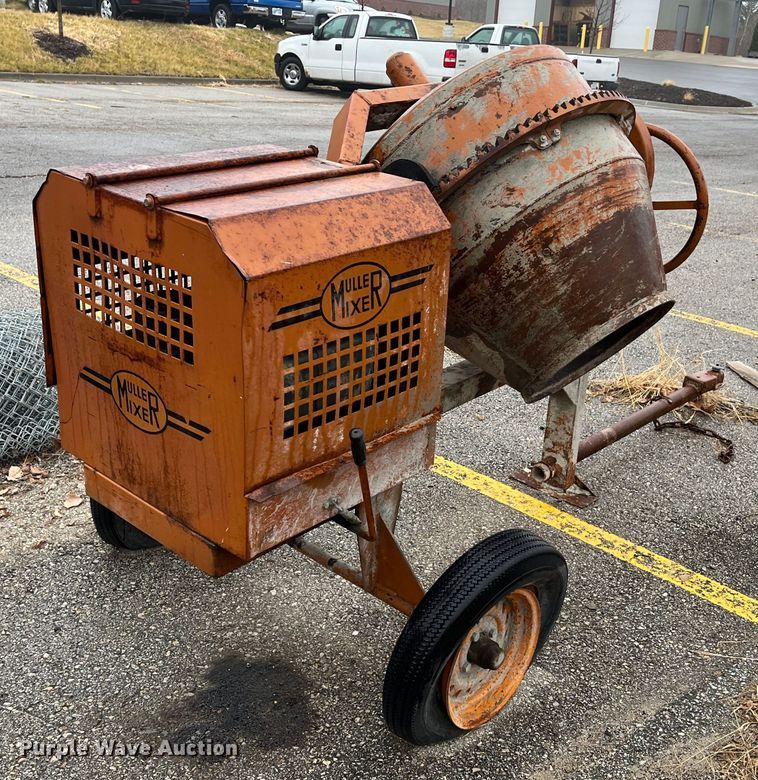 image for item MN9478 Muller  concrete mixer
