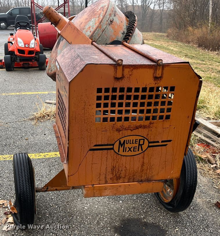 image for item MN9478 Muller  concrete mixer