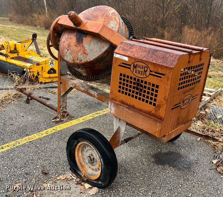image for item MN9478 Muller  concrete mixer