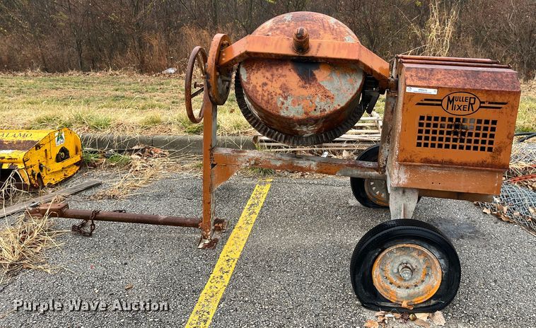 image for item MN9478 Muller  concrete mixer