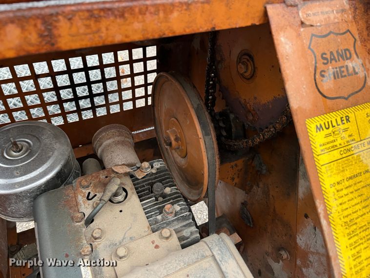 image for item MN9478 Muller  concrete mixer