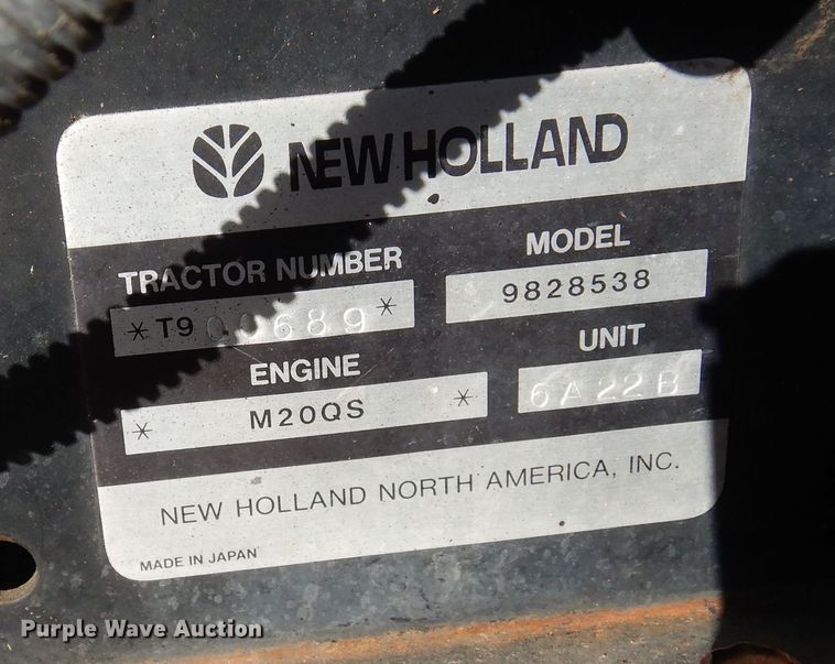 image for item MR9654 New Holland GT95  lawn mower