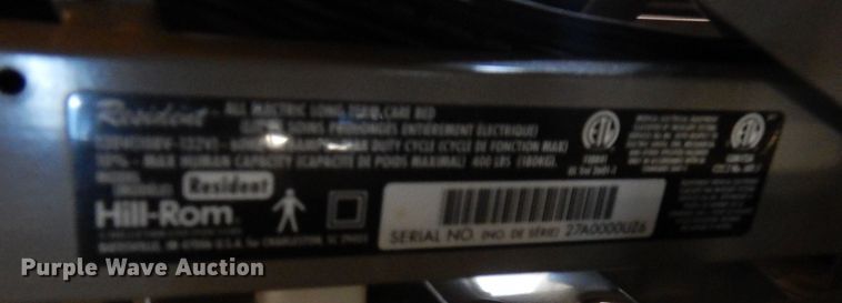 image for item MR9661 (4) Hill-Rom P870 long term care beds