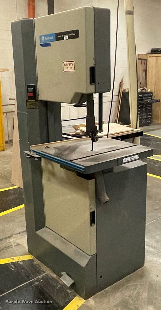 image for item MT9981 Rockwell 20  vertical bandsaw