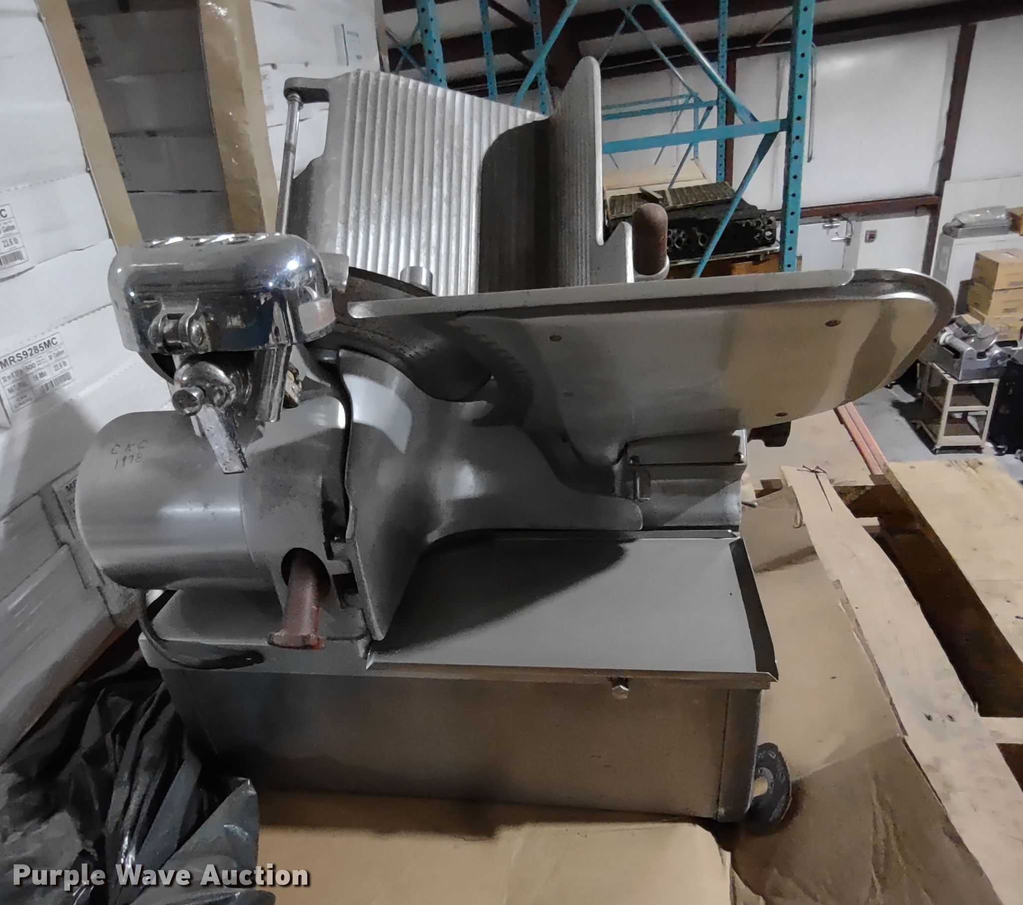Globe 720 meat slicer in Harrisonville, MO Item JK9102 sold Purple Wave