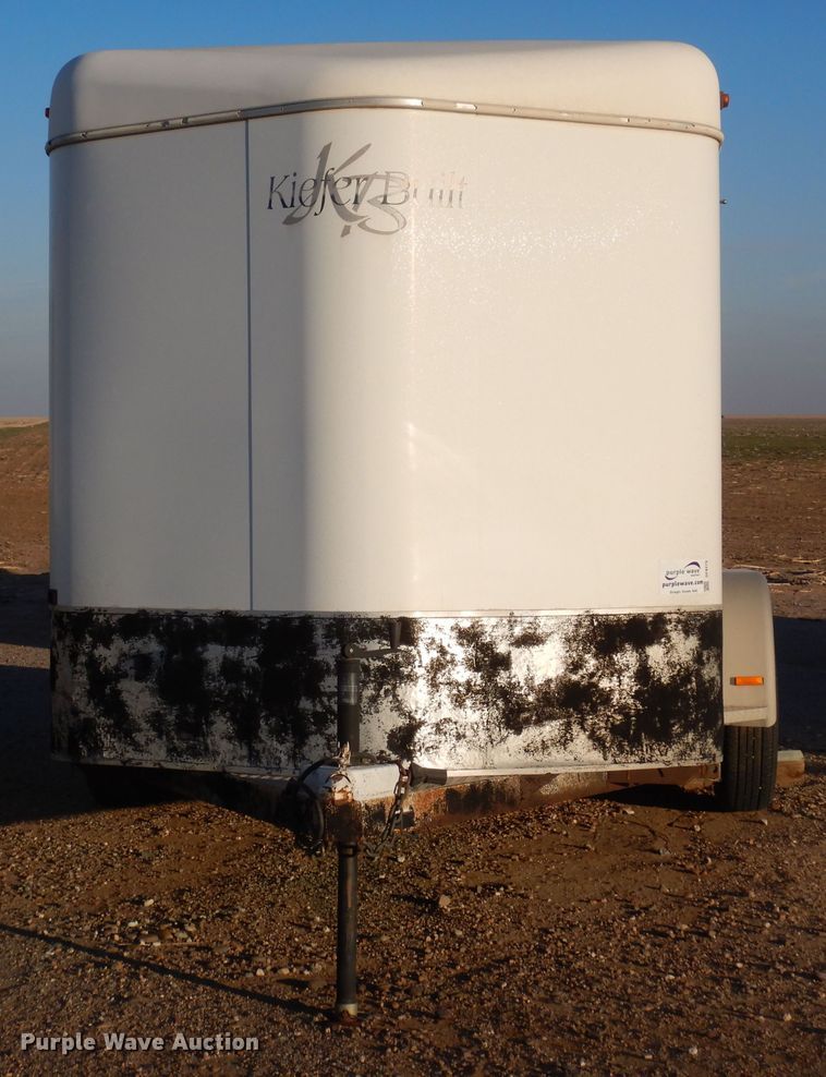 image for item DF8273 2000 Kiefer Eagle XLA  livestock trailer