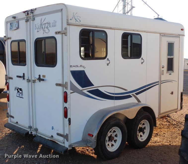image for item DF8273 2000 Kiefer Eagle XLA  livestock trailer