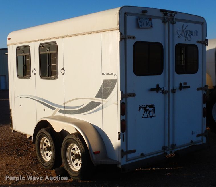 image for item DF8273 2000 Kiefer Eagle XLA  livestock trailer
