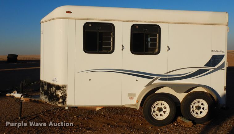 image for item DF8273 2000 Kiefer Eagle XLA  livestock trailer