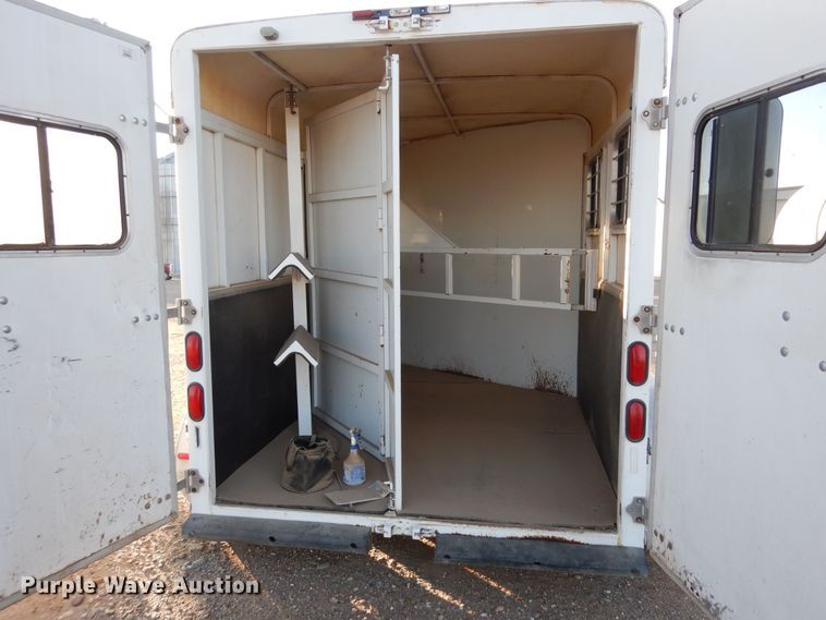 image for item DF8273 2000 Kiefer Eagle XLA  livestock trailer