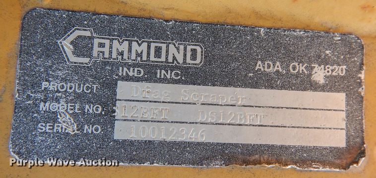 image for item DF8276 Cammond DS12BFT  box blade