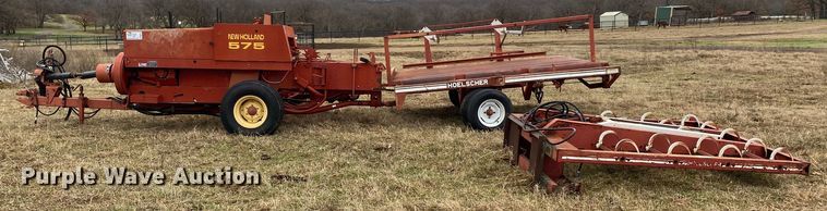 image for item DN8107 1998 New Holland 575  small square baler