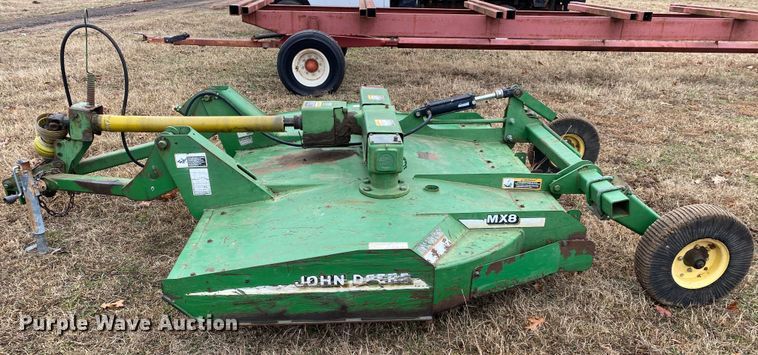 image for item DN8111 John Deere MX8  rotary mower