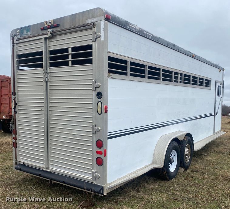 image for item DN8114 1995 Jamco  livestock trailer