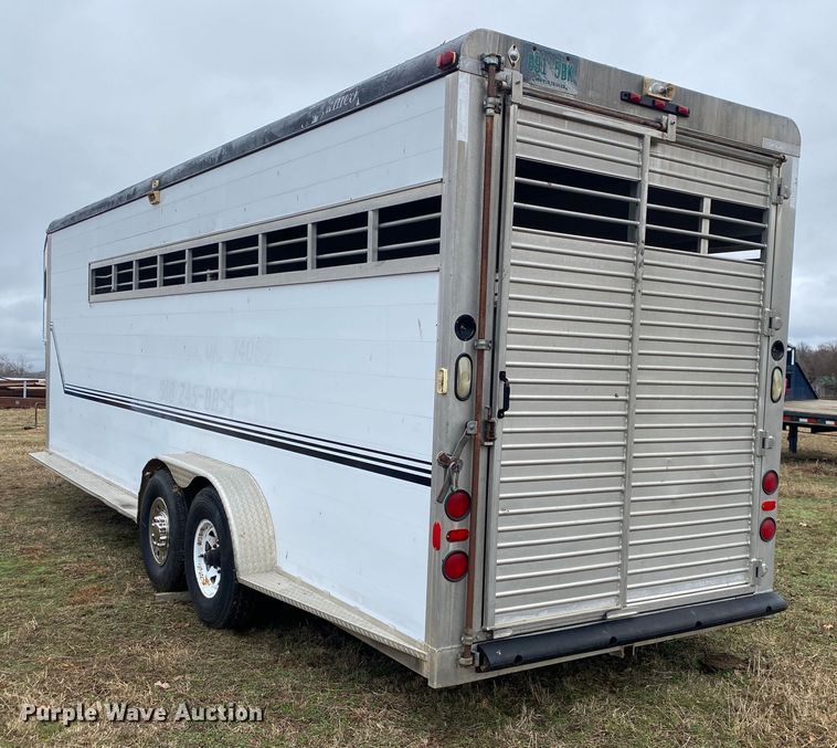 image for item DN8114 1995 Jamco  livestock trailer