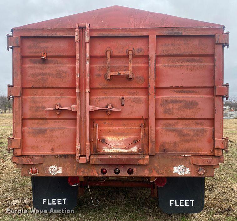 image for item DN8115 Shop built  grain trailer