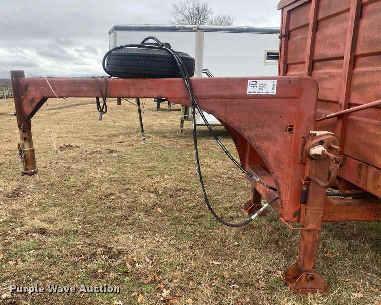 image for item DN8115 Shop built  grain trailer