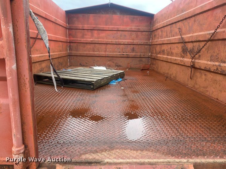 image for item DN8115 Shop built  grain trailer