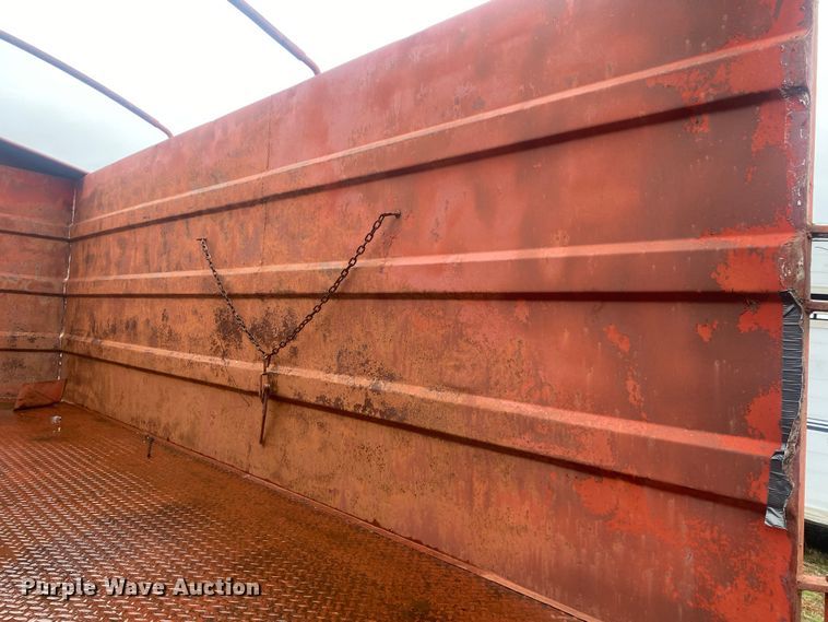image for item DN8115 Shop built  grain trailer