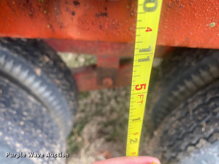 image for item DN8115 Shop built  grain trailer