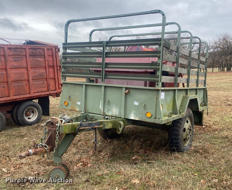 image for item DN8116 1992 Eastern Technologies  utility trailer