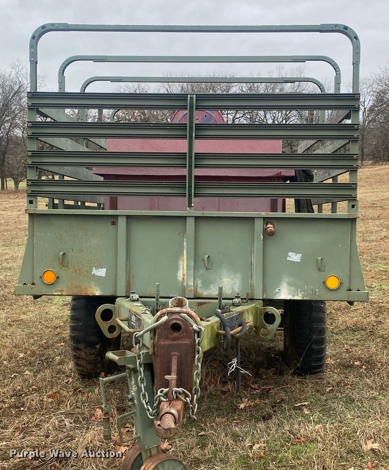 image for item DN8116 1992 Eastern Technologies  utility trailer