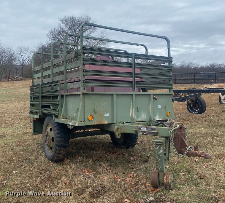image for item DN8116 1992 Eastern Technologies  utility trailer