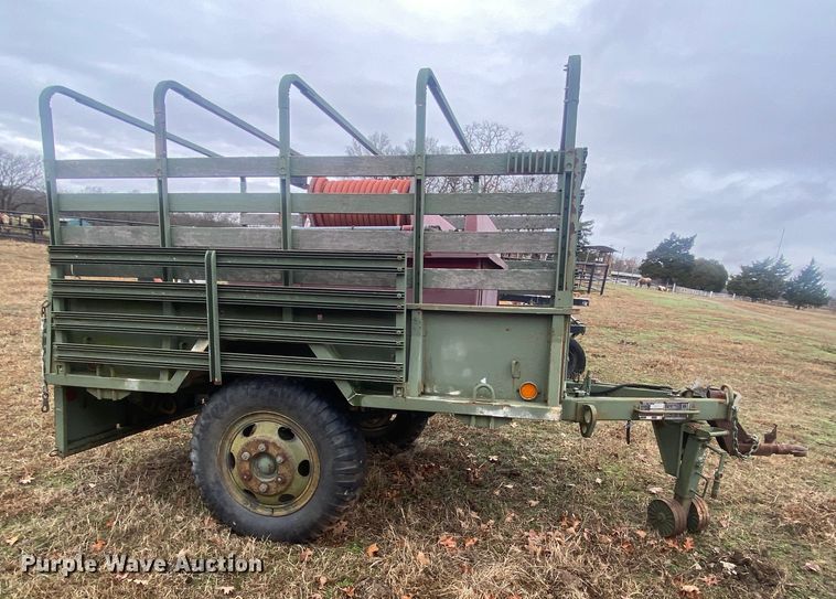 image for item DN8116 1992 Eastern Technologies  utility trailer