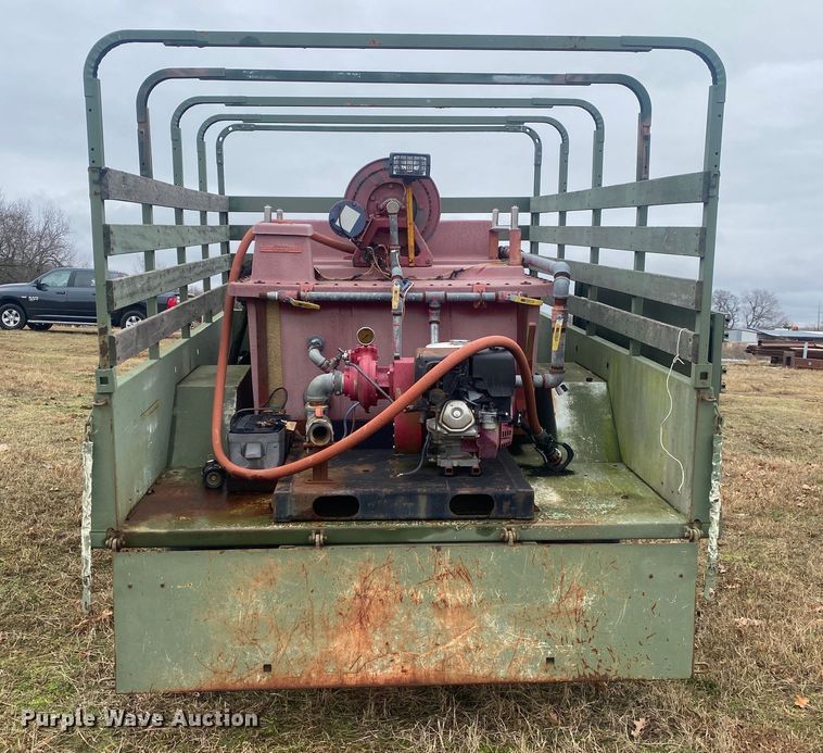 image for item DN8116 1992 Eastern Technologies  utility trailer