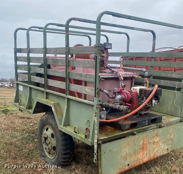 image for item DN8116 1992 Eastern Technologies  utility trailer
