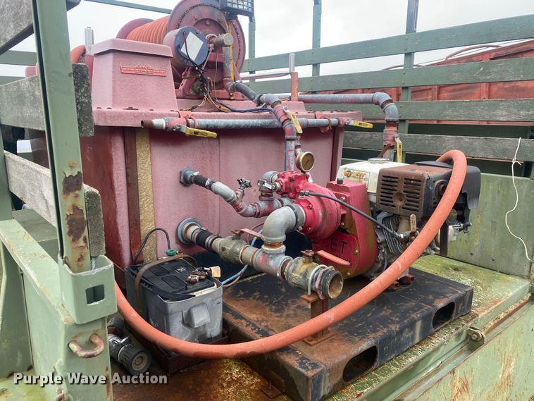 image for item DN8116 1992 Eastern Technologies  utility trailer